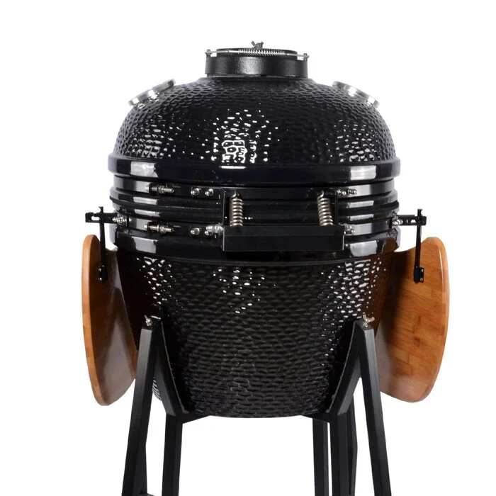 COMBO FDV PARRILLA KAMADO TOKIO NEGRO 22' + ENCENDEDOR DE CARBON CHARCOAL - 6