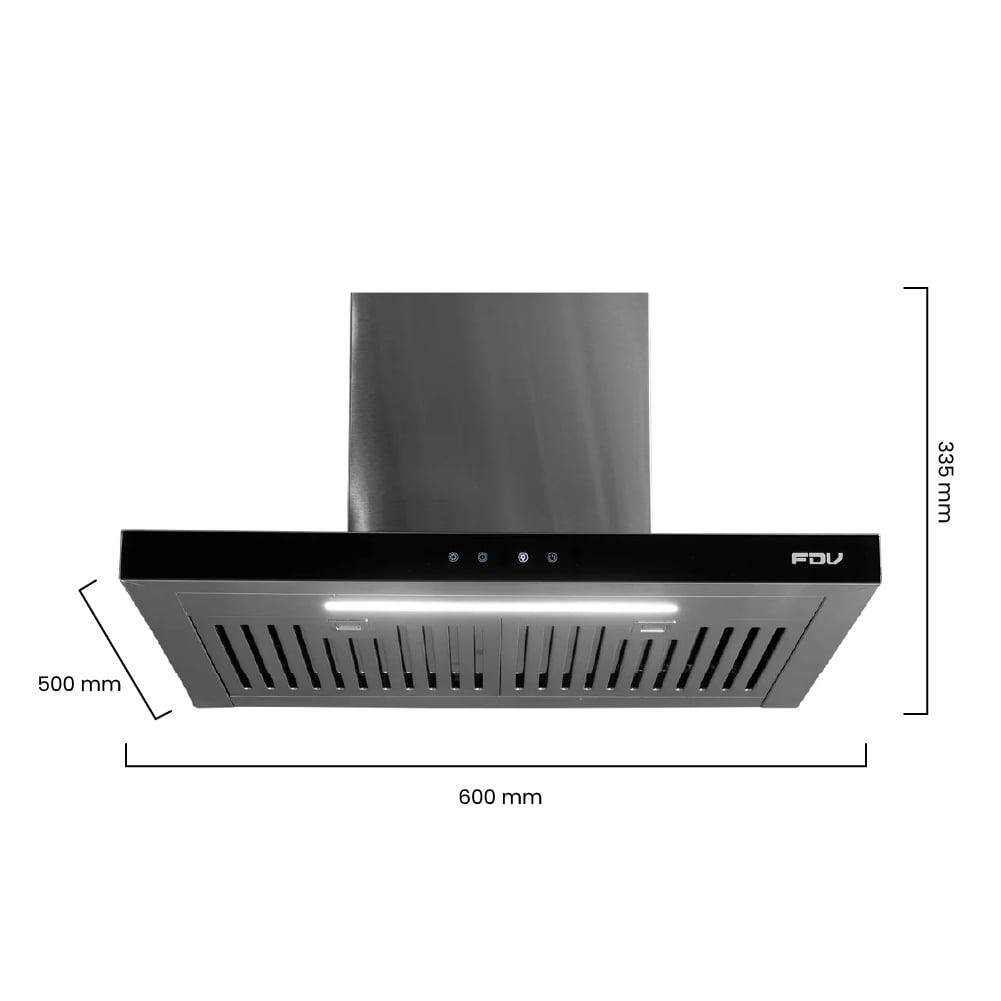 CAMPANA DE PARED FDV ELEGANCE TOUCH 60 - 2