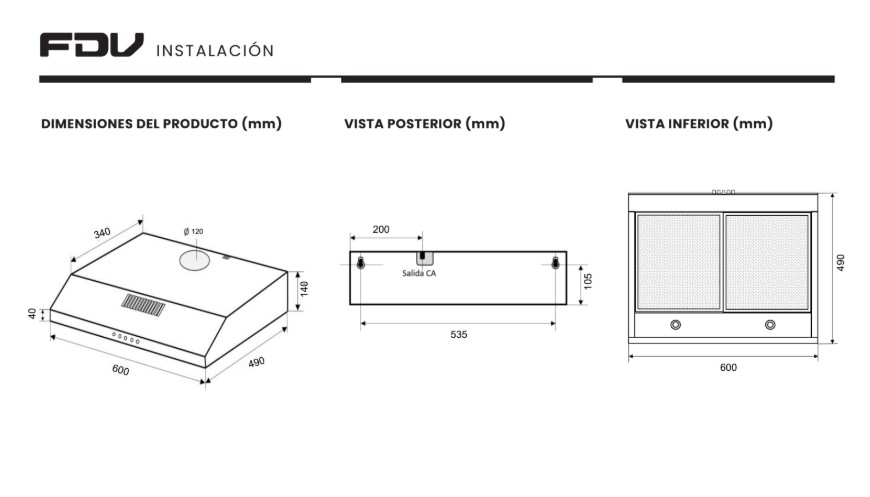 CAMPANA FDV PRESTIGE TOUCH 60 - 4