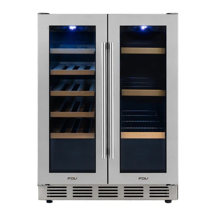 CAVA DE VINOS 20 BOTELLAS + 50 LATAS DUAL ELITE FDV - 2