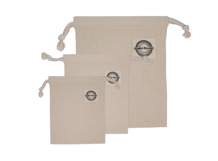 BOLSAS BAMBOO BALANCE PARA COMPRAS A GRANEL PACK DE INICIO | CRUDO - 1