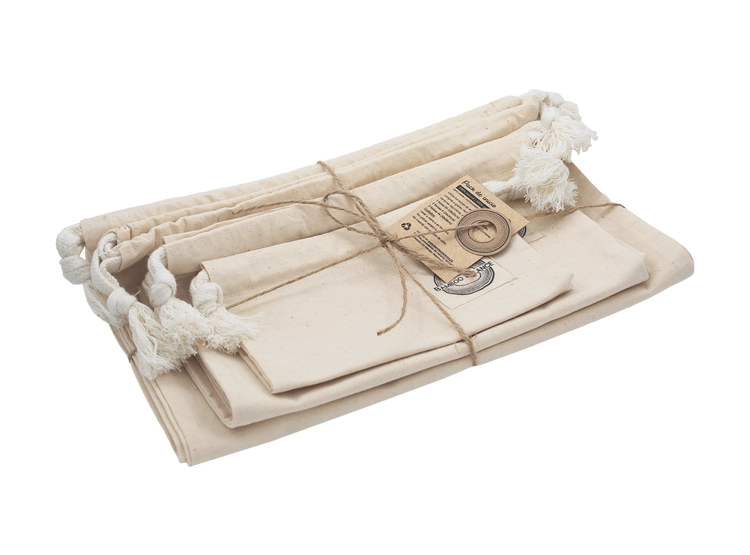 BOLSAS BAMBOO BALANCE PARA COMPRAS A GRANEL PACK DE INICIO | CRUDO - 2
