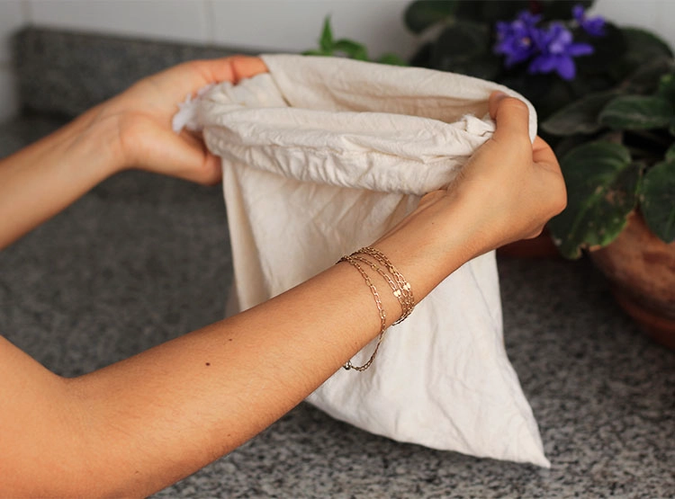 BOLSAS BAMBOO BALANCE PARA COMPRAS A GRANEL PACK DE INICIO | CRUDO - 5