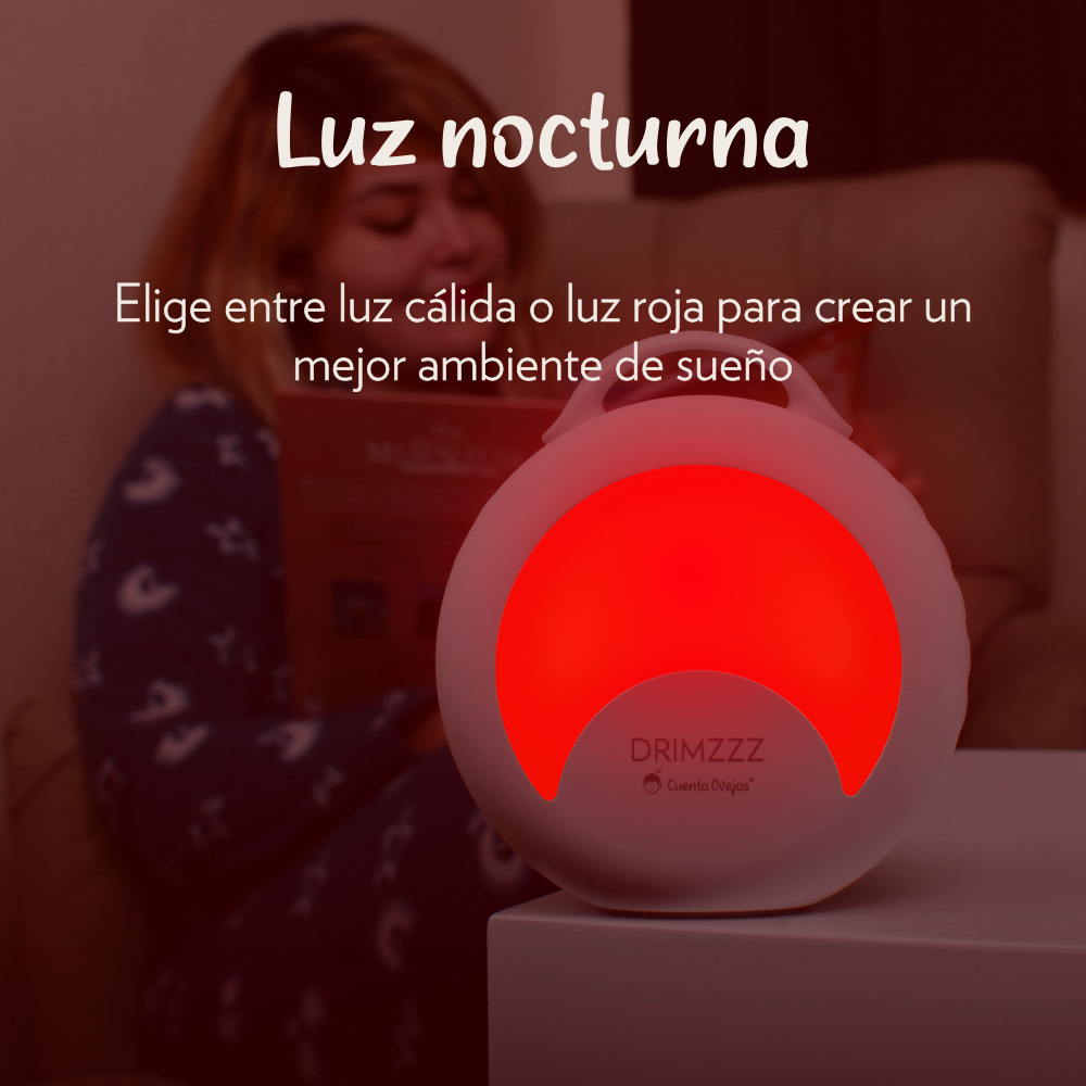 MAQUINA PARA DORMIR EMITE FRECUENCIAS INDUCE SUEÑO PROFUNDO, RECARGABLE HASTA 30 HRS BATERIA. RUIDO BLANCO 30 SONIDOS + LAMPARA - 2