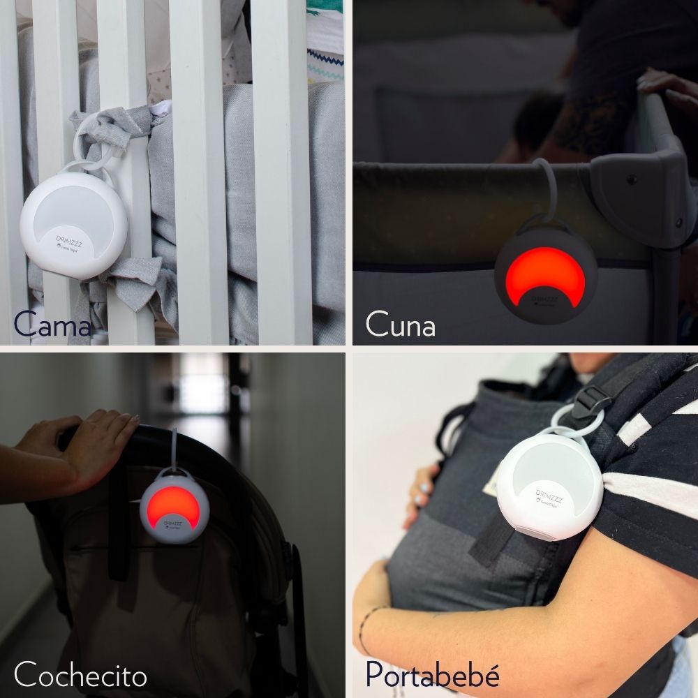 MÁQUINA RUIDO BLANCO 30 SONIDOS HASTA 30H + LUZ ROJA NOCHE - 6