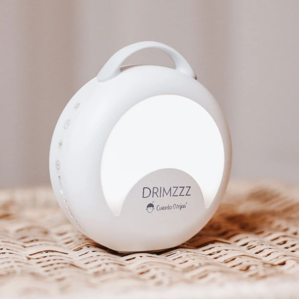 MÁQUINA RUIDO CUENTA OVEJAS DMZ001 BLANCO 30 SONIDOS HASTA 30H + LUZ ROJA NOCHE PARA BEBÉ - 1
