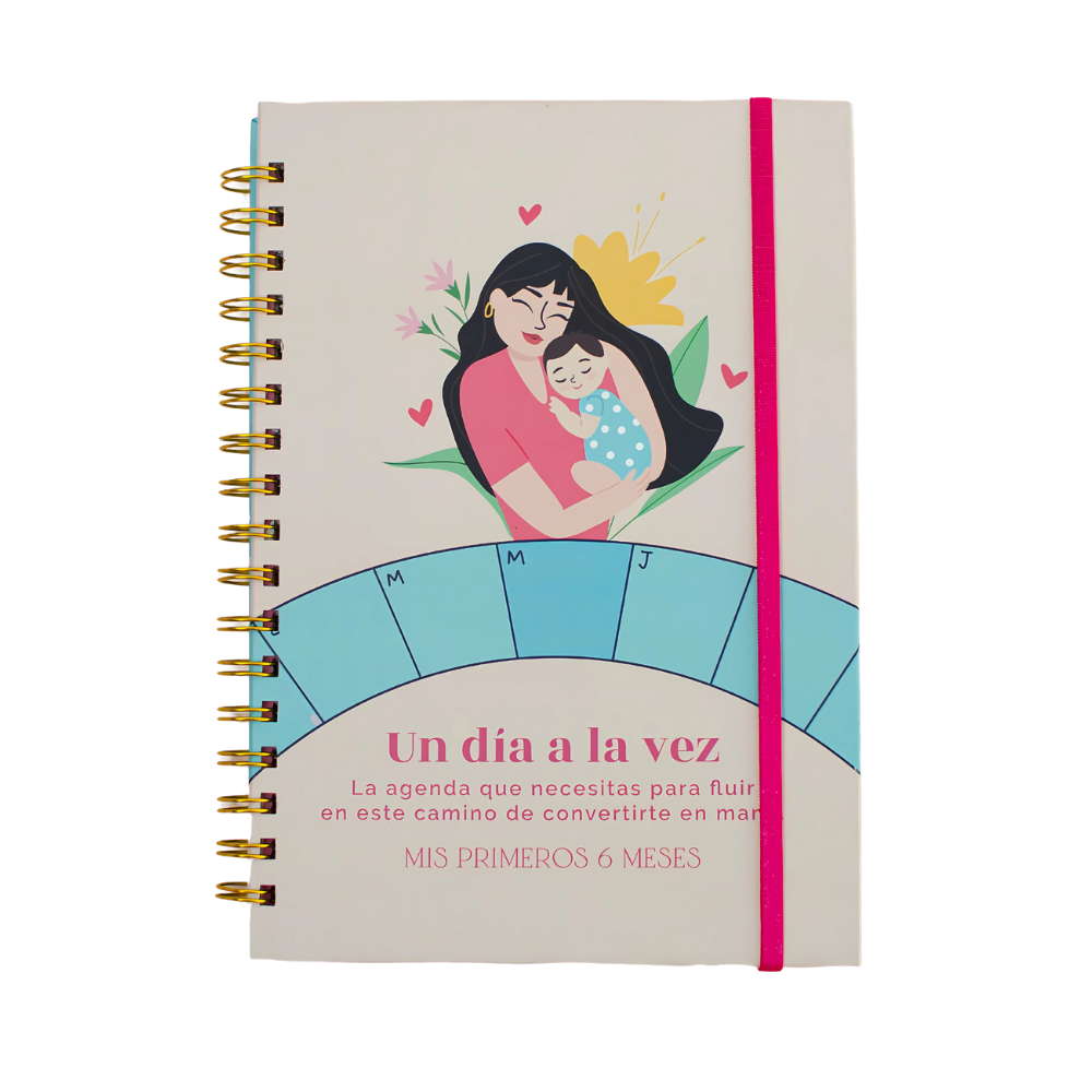Agenda un Día a la Vez – Mis Primeros 6 Meses de Maternidad – Mamá Primero - 1