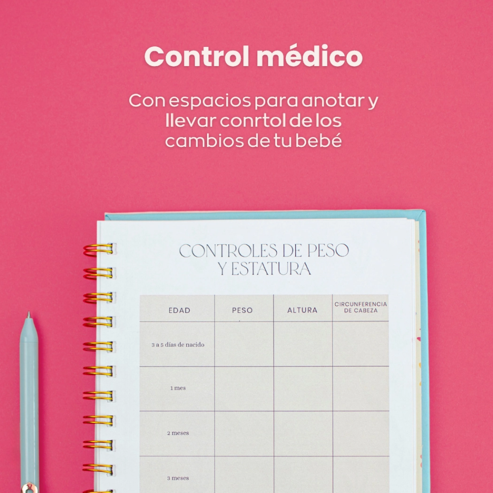 Agenda un Día a la Vez – Mis Primeros 6 Meses de Maternidad – Mamá Primero - 3