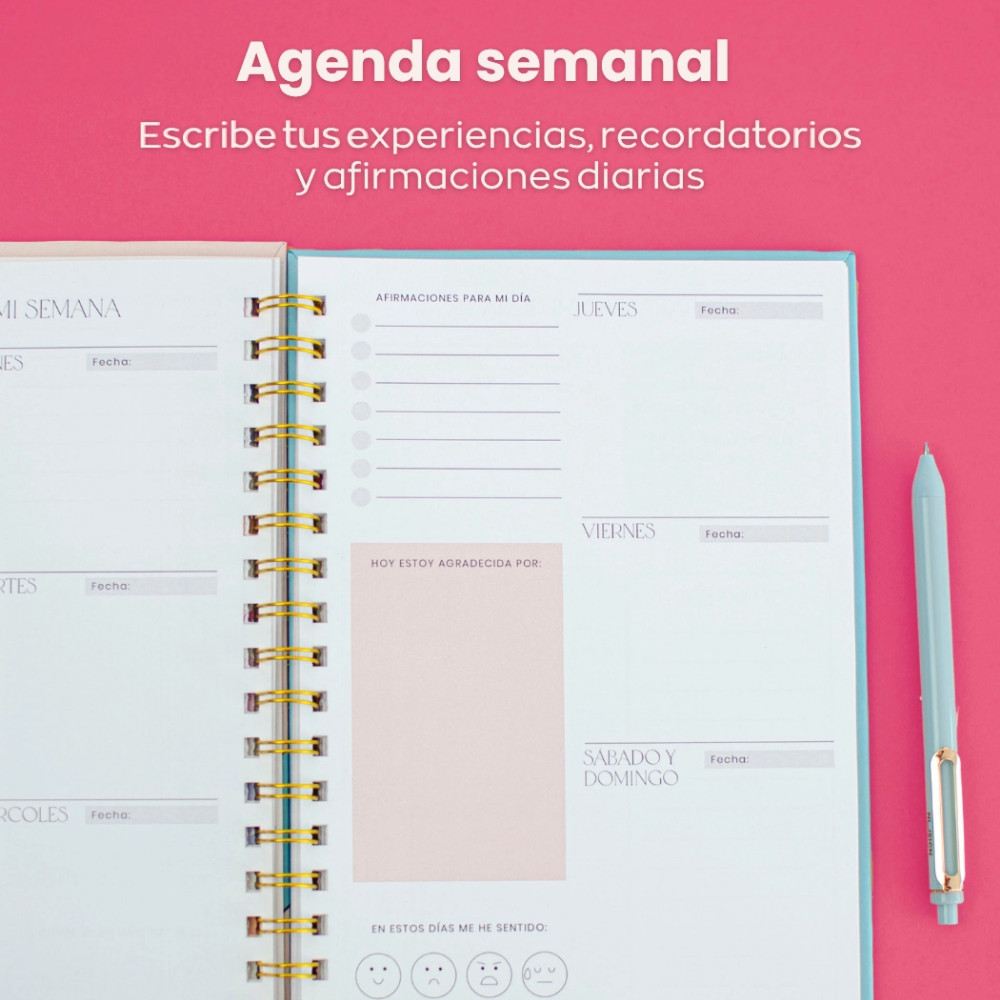 Agenda un Día a la Vez – Mis Primeros 6 Meses de Maternidad – Mamá Primero - 4