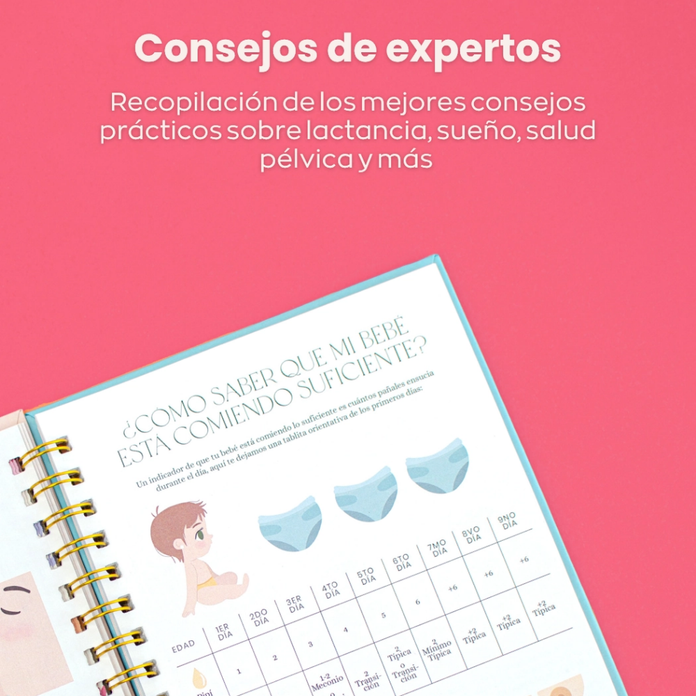 Agenda un Día a la Vez – Mis Primeros 6 Meses de Maternidad – Mamá Primero - 6