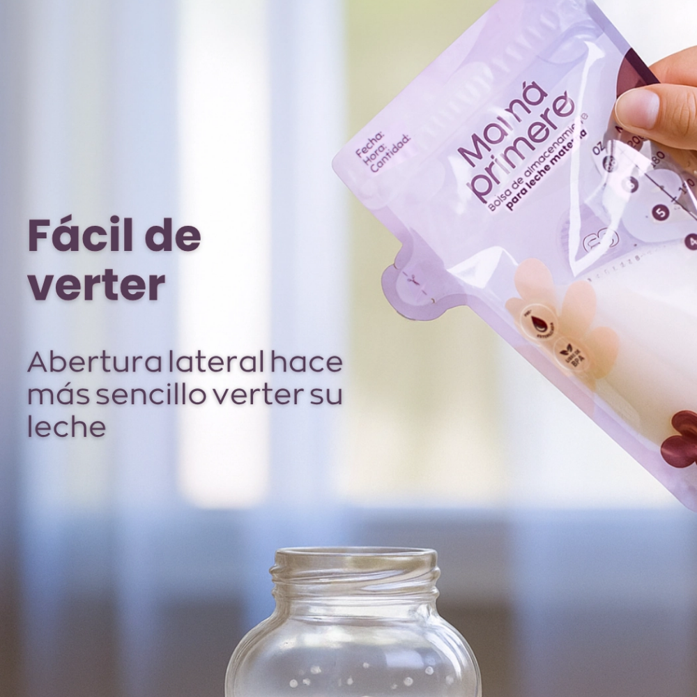 BOLSAS PARA ALMACENAR LECHE MATERNA - PAQUETE DE 200U - 4