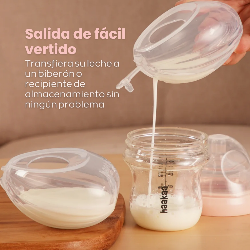 SET SACALECHE HAAKAA WEARABLE SHELL 2 U + BOLSA ESTERILIZADA - 6