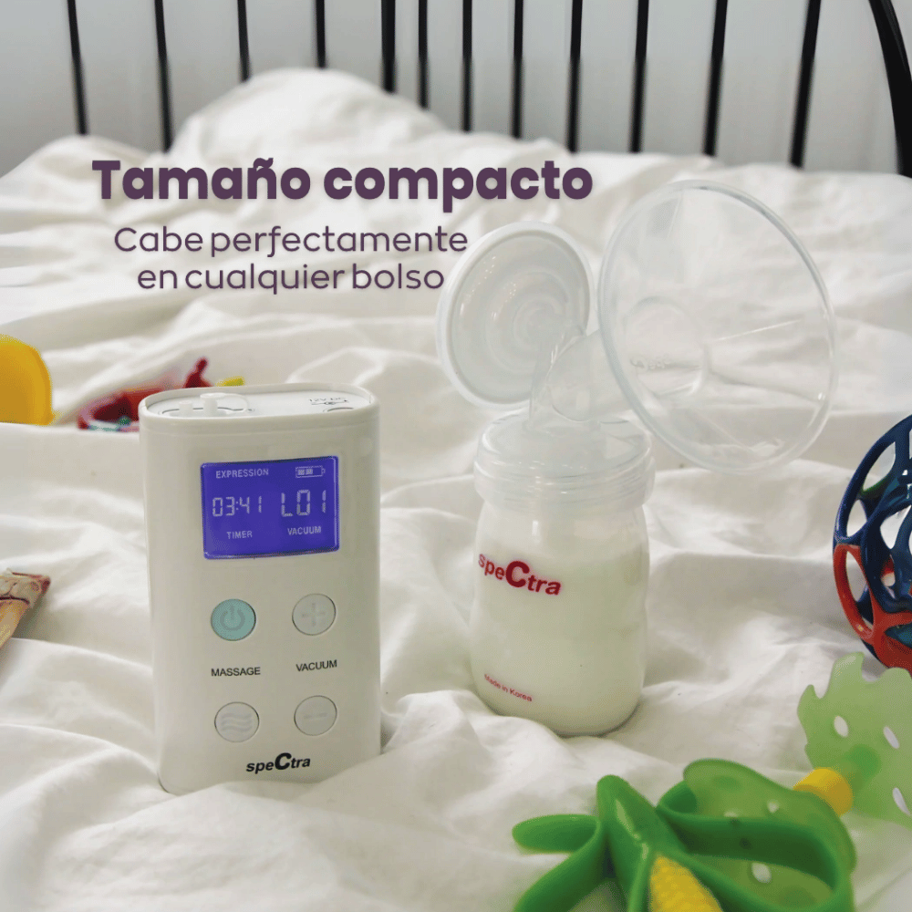 EXTRACTOR DE LECHE DOBLE MANOS LIBRES SPECTRA 9 PLUS + AGENDA - MIS PRIMEROS 6 MESES DE MATERNIDAD + CURSO VIRTUAL: BANCO DE LECH - 5