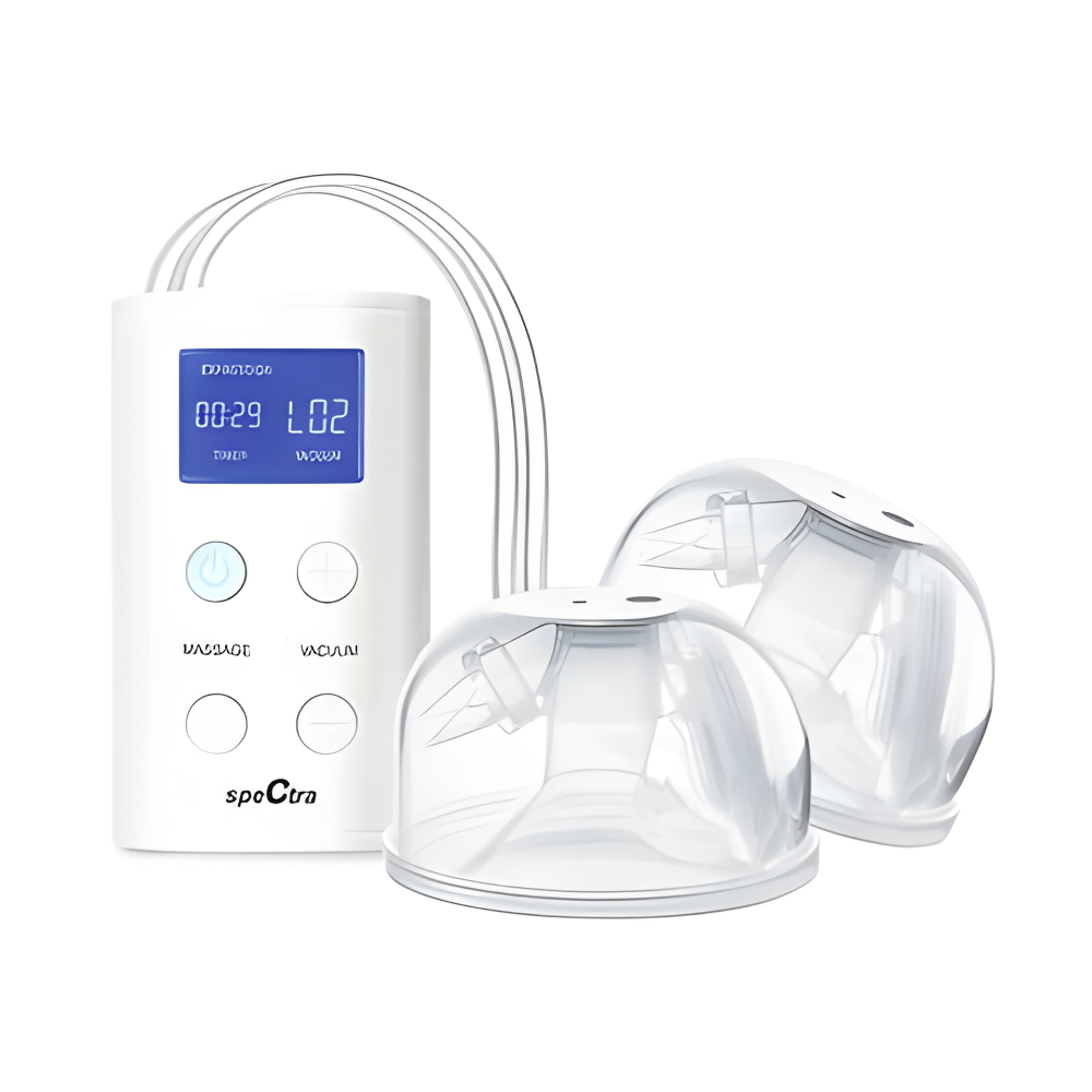 EXTRACTOR ELÉCTRICO DOBLE SPECTRA S9 INCLUYE CARACUPS(COPAS MANOS LIBRES) + AGENDA - MIS PRIMEROS 6 MESES DE MATERNIDAD + CURSO V - 2