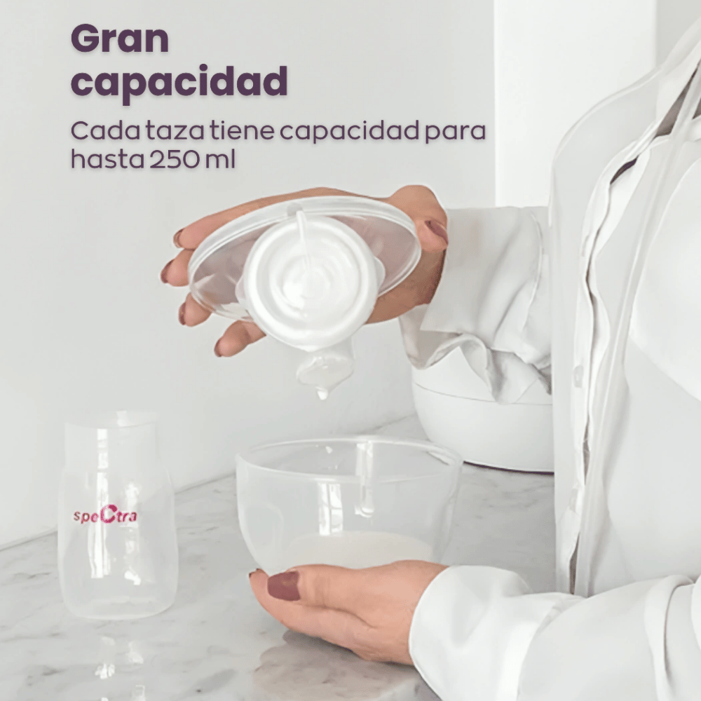 EXTRACTOR ELÉCTRICO DOBLE SPECTRA S9 INCLUYE CARACUPS(COPAS MANOS LIBRES) + AGENDA - MIS PRIMEROS 6 MESES DE MATERNIDAD + CURSO V - 3