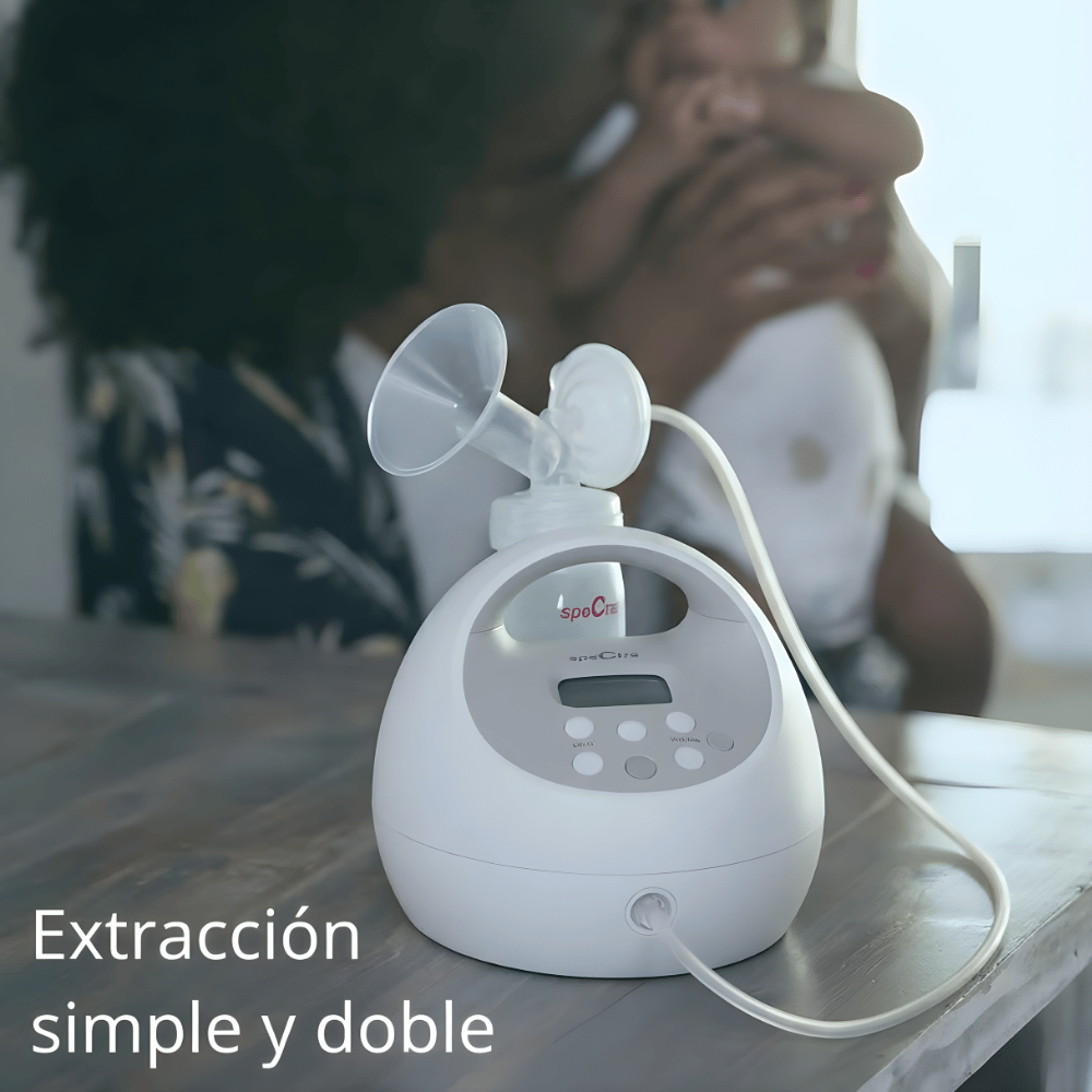 SPECTRA S1 PRO – EXTRACTOR ELÉCTRICO DOBLE RECARGABLE INCLUYE CARACUPS(COPAS MANOS LIBRES) + AGENDA - MIS PRIMEROS 6 MESES DE MAT - 4