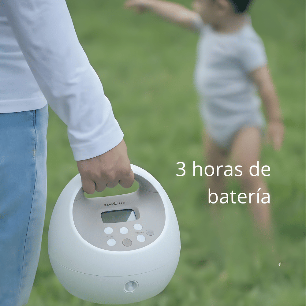 SPECTRA S1 PRO – EXTRACTOR ELÉCTRICO DOBLE RECARGABLE INCLUYE CARACUPS(COPAS MANOS LIBRES) + AGENDA - MIS PRIMEROS 6 MESES DE MAT - 5
