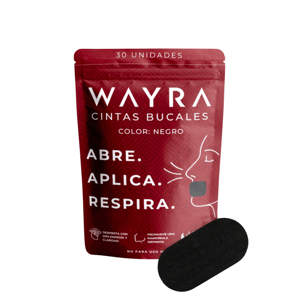 CINTAS BUCALES ANTIRONQUIDOS WAYRA (30 UNIDADES) - CUENTA OVEJAS - 1