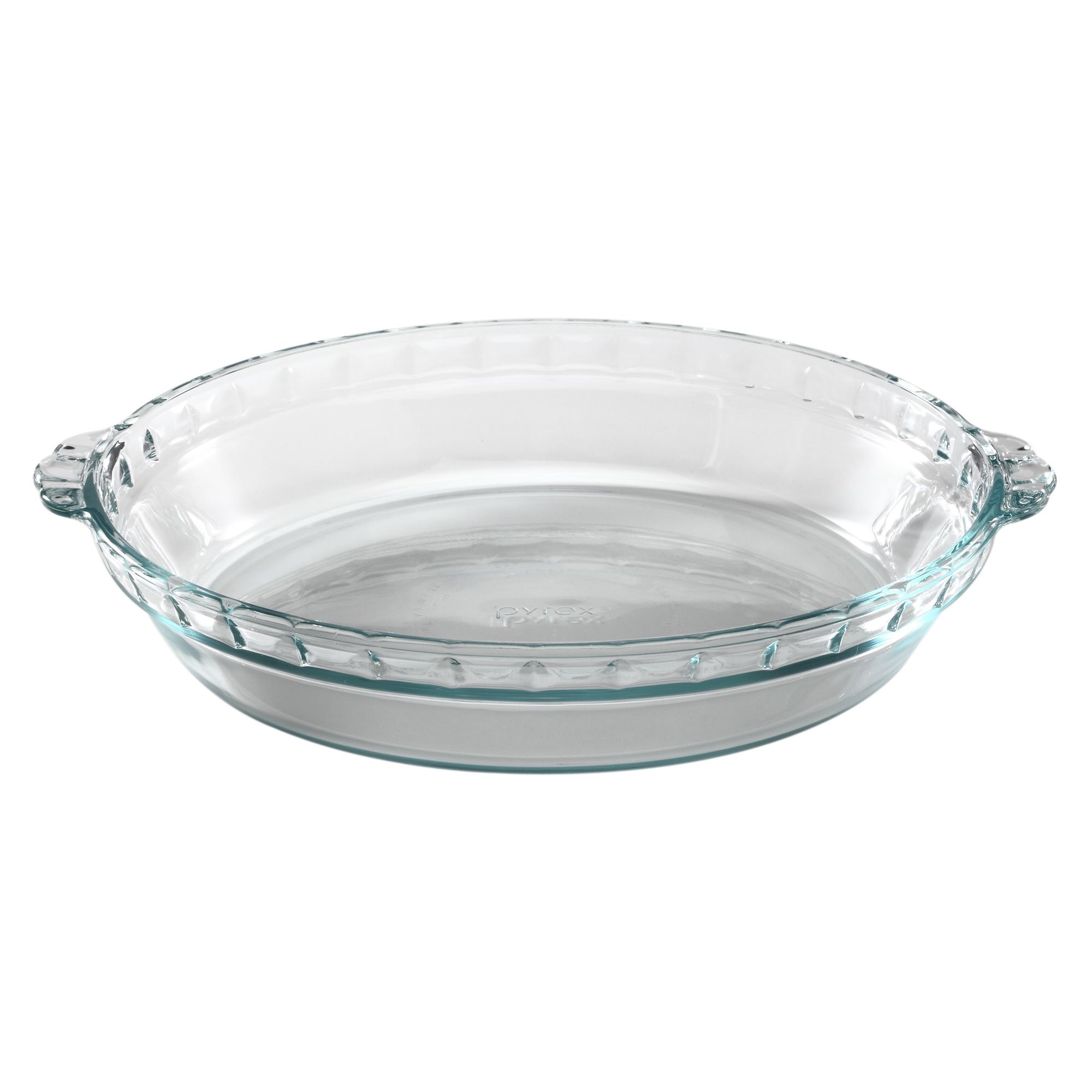 Pyrex Ripley Ripley - PLATO PIE ONDEADO TRANSPARENTE DE 24 CM DIÁMETRO - PYREX