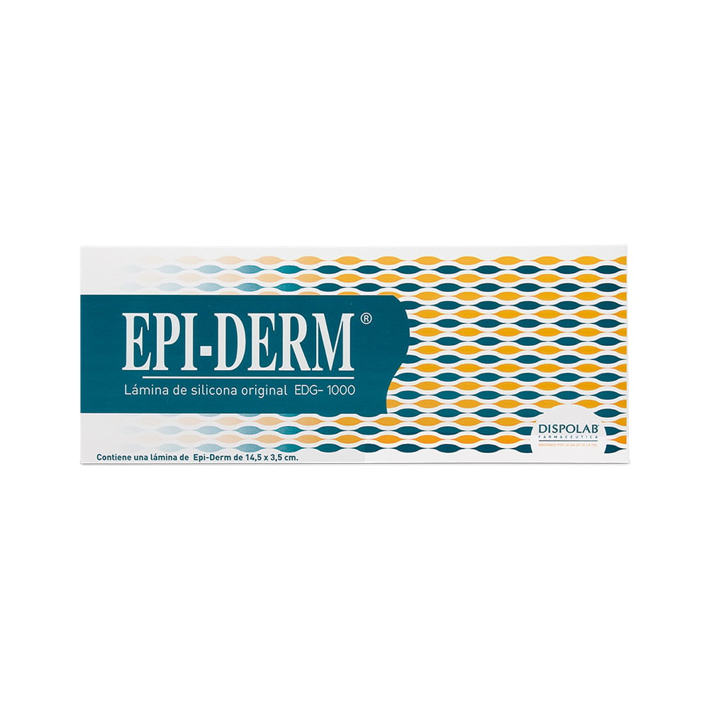 LÁMINA DE GEL DE SILICONA EPI-DERM 1000 (14.5X3.5 CM) - 1