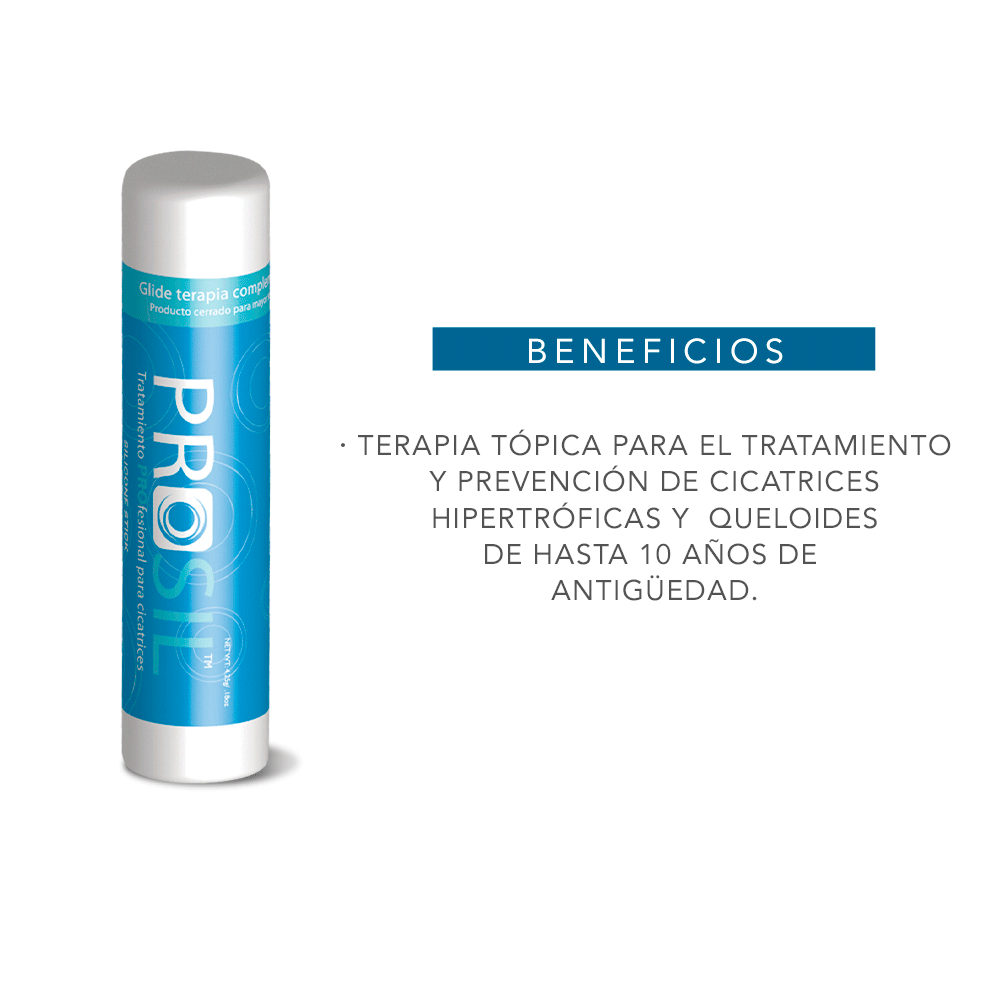 BARRA DE SILICONA PROSIL PARA TRATAMIENTO DE CICATRICES 4.25 GR - 3