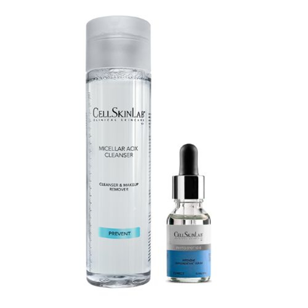 SÉRUM DESPIGMENTANTE PHYTO SPOT 18-B 15 ML + AGUA MICELAR 250ML - 1