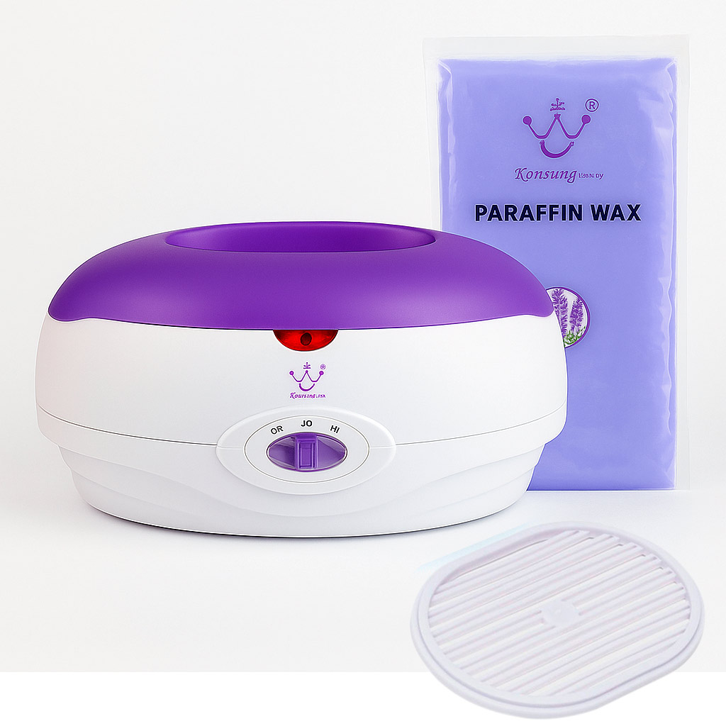 OLLA DE PARAFINA PROFESIONAL + PARAFINA COSMÉTICA 450 GR - 1