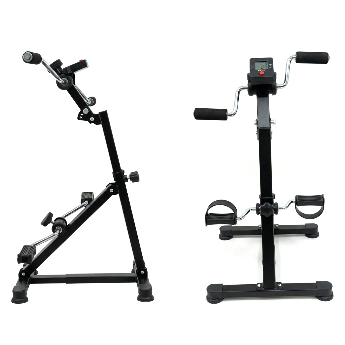PEDALERA DUAL MANUAL DE REHABILITACIÓN PARA BRAZOS Y PIERNAS CON MONITOR DIGITAL - 3