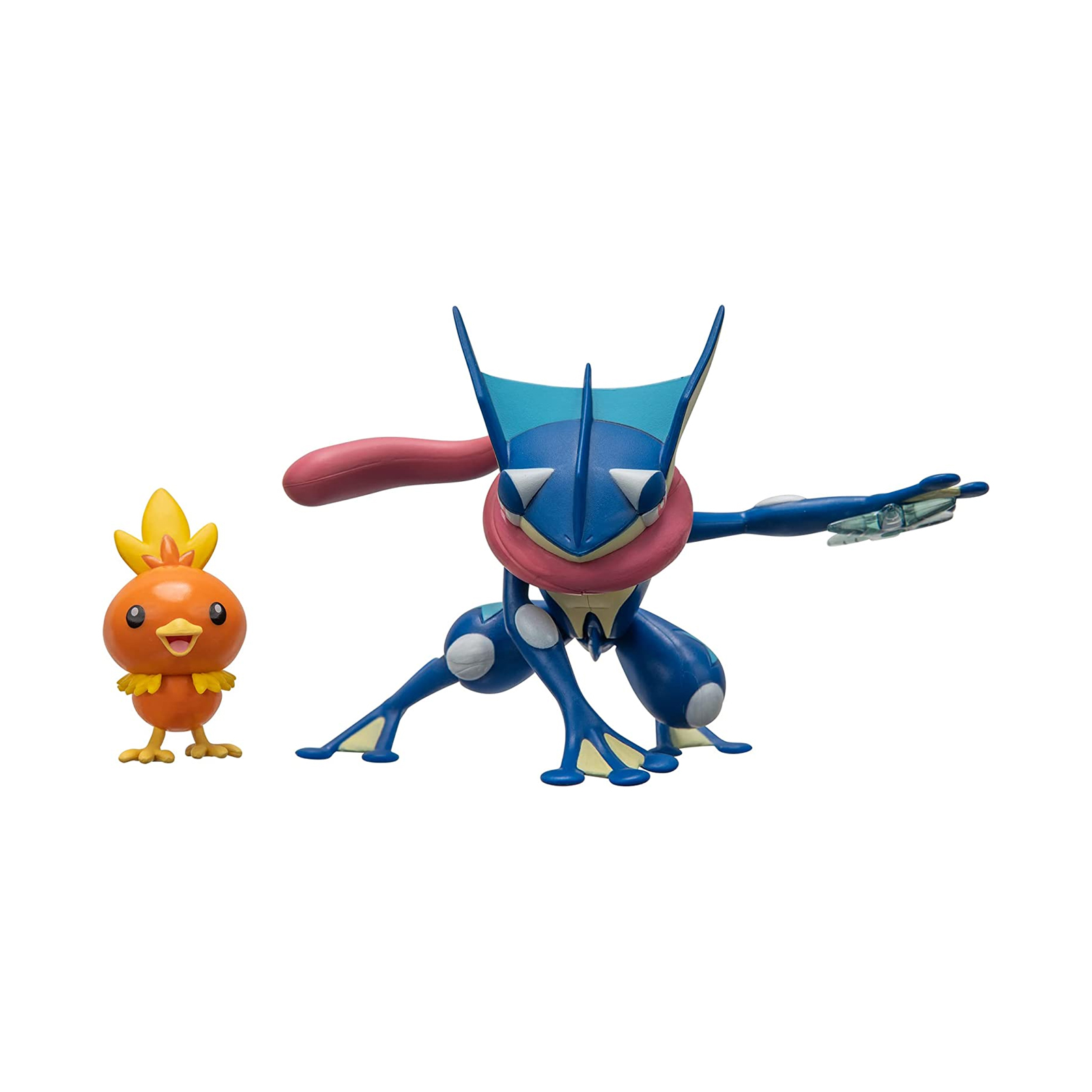 FIGURA JAZWARES POKEMON GRENINJA ARTICULABLE TORCHIC - 3