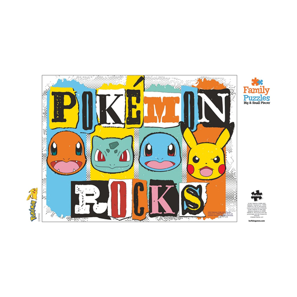 POKEMON ROMPECABEZA 400 PIEZAS ROCKS - 3