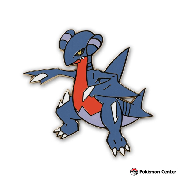 POKEMON CENTER GIBLE GABITE GARCHOMP PIN - 6