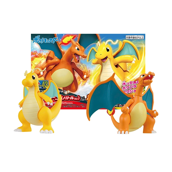 Bandai Spirits Model Kit Pokemon Dragonite Charizard - 1