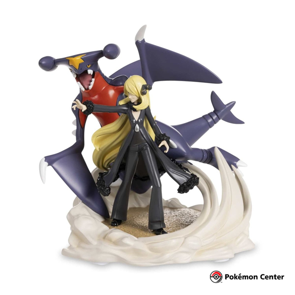 POKEMON CENTER ESTATUA CYNTHIA Y GARCHOMP - 2