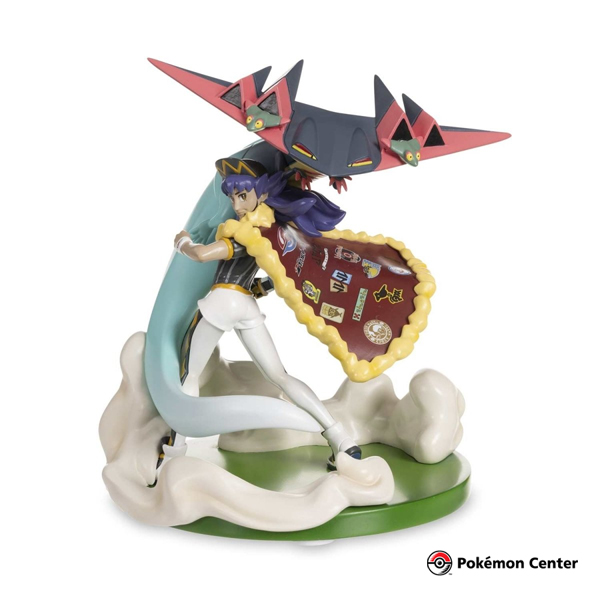 POKEMON CENTER ESTATUA LEONEL Y DRAGAPULT - 1