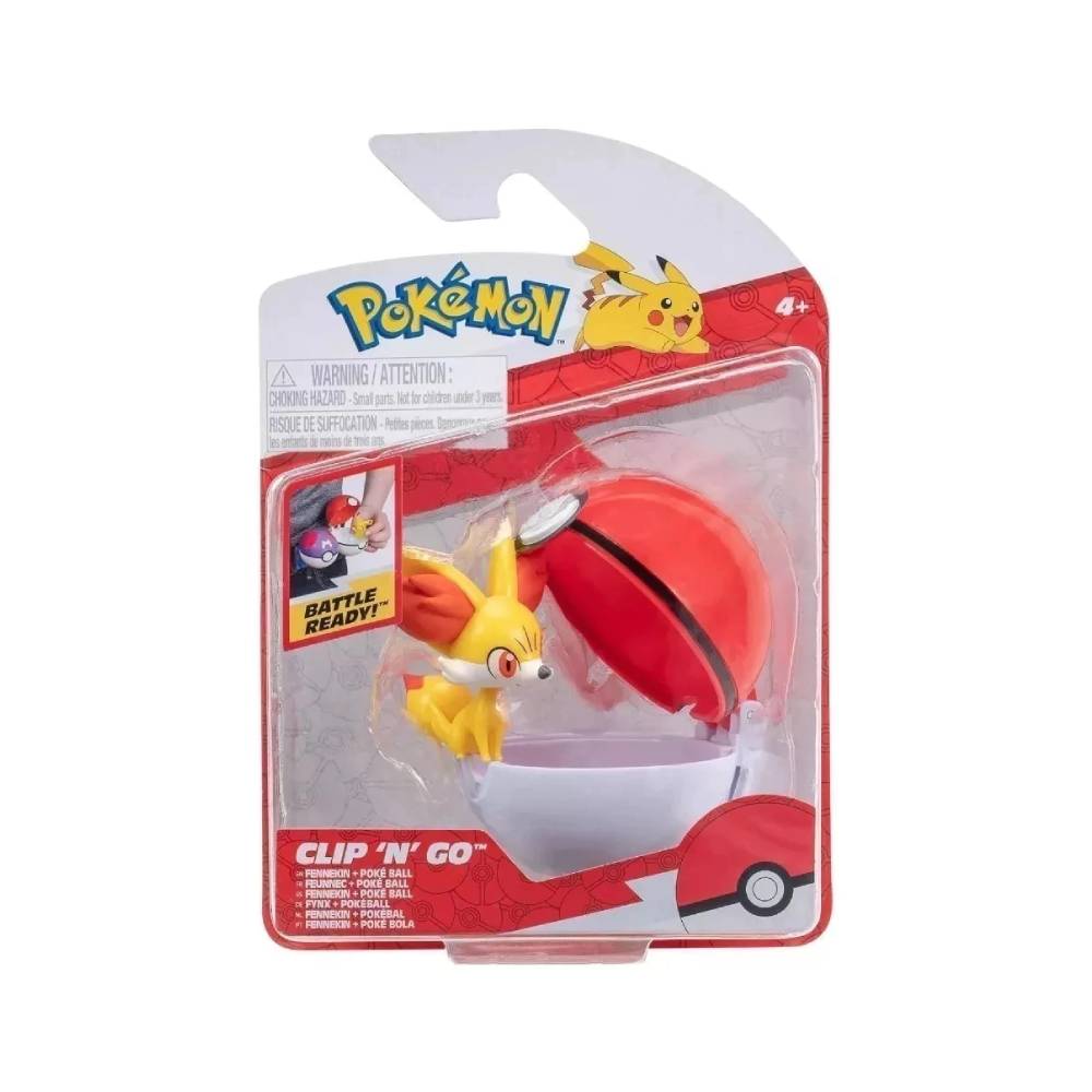 POKEMON CLIP N GO FENNEKIN INCLUYE POKEBOLA - 1