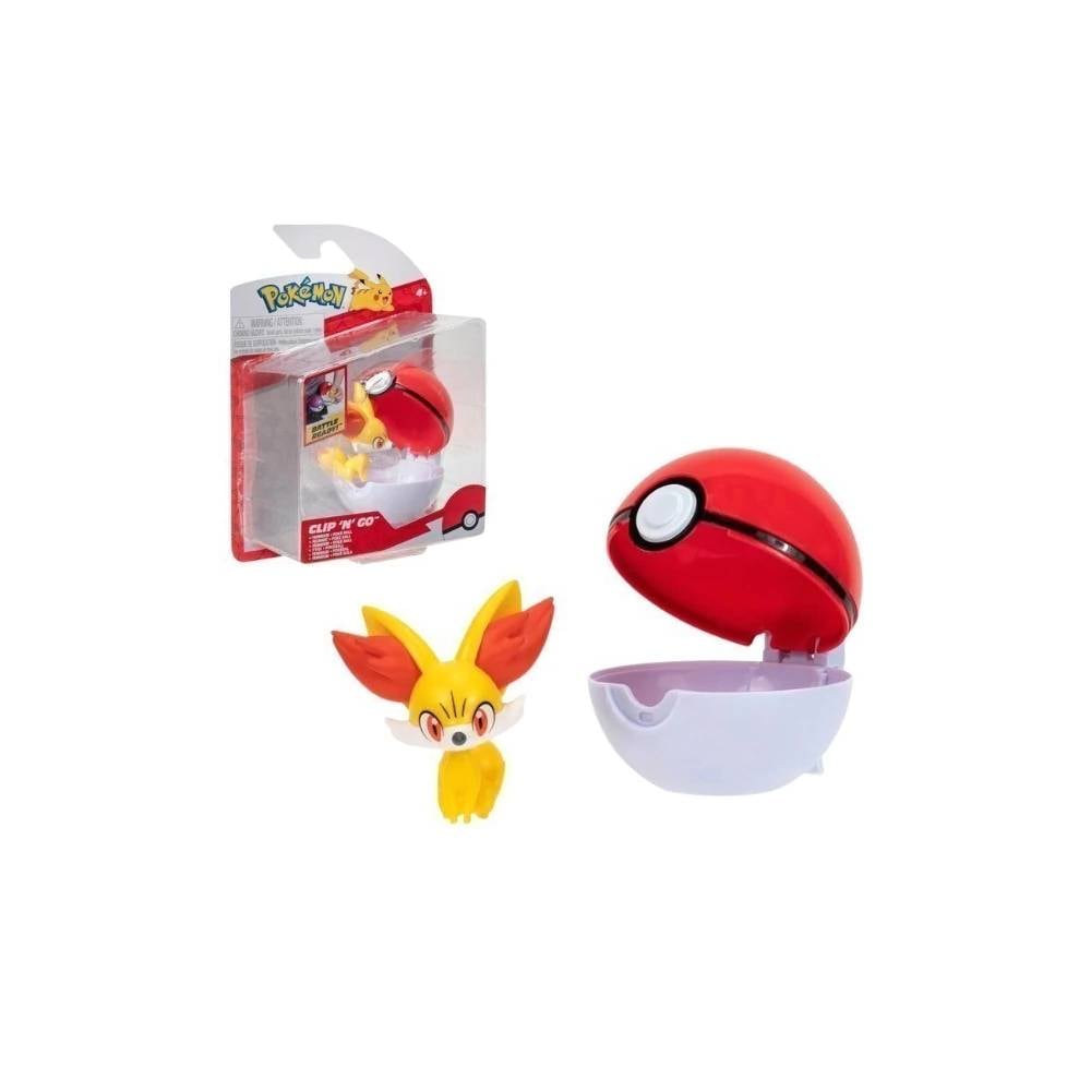 POKEMON CLIP N GO FENNEKIN INCLUYE POKEBOLA - 3