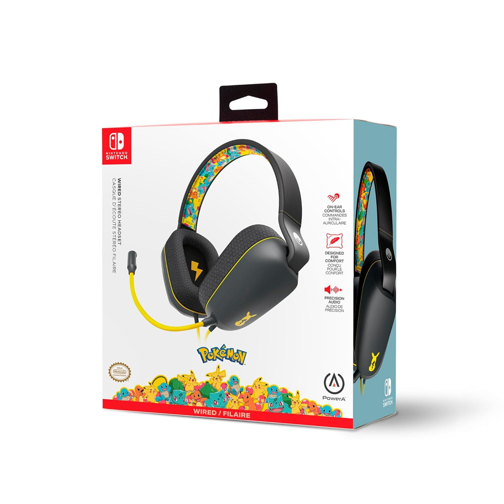 AURICULARES POWERA POKEMON NINTENDO SWITCH KANTO - 1