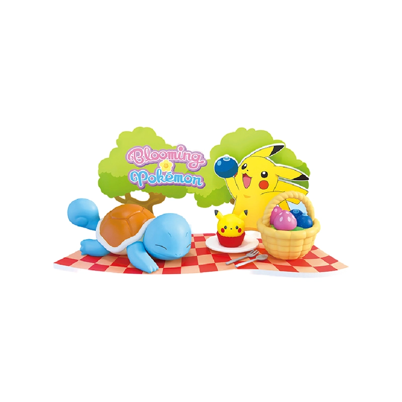 POKEMON JUEGO DE DECORACION DE ESCENA 3D DE SQUIRTLE - 1