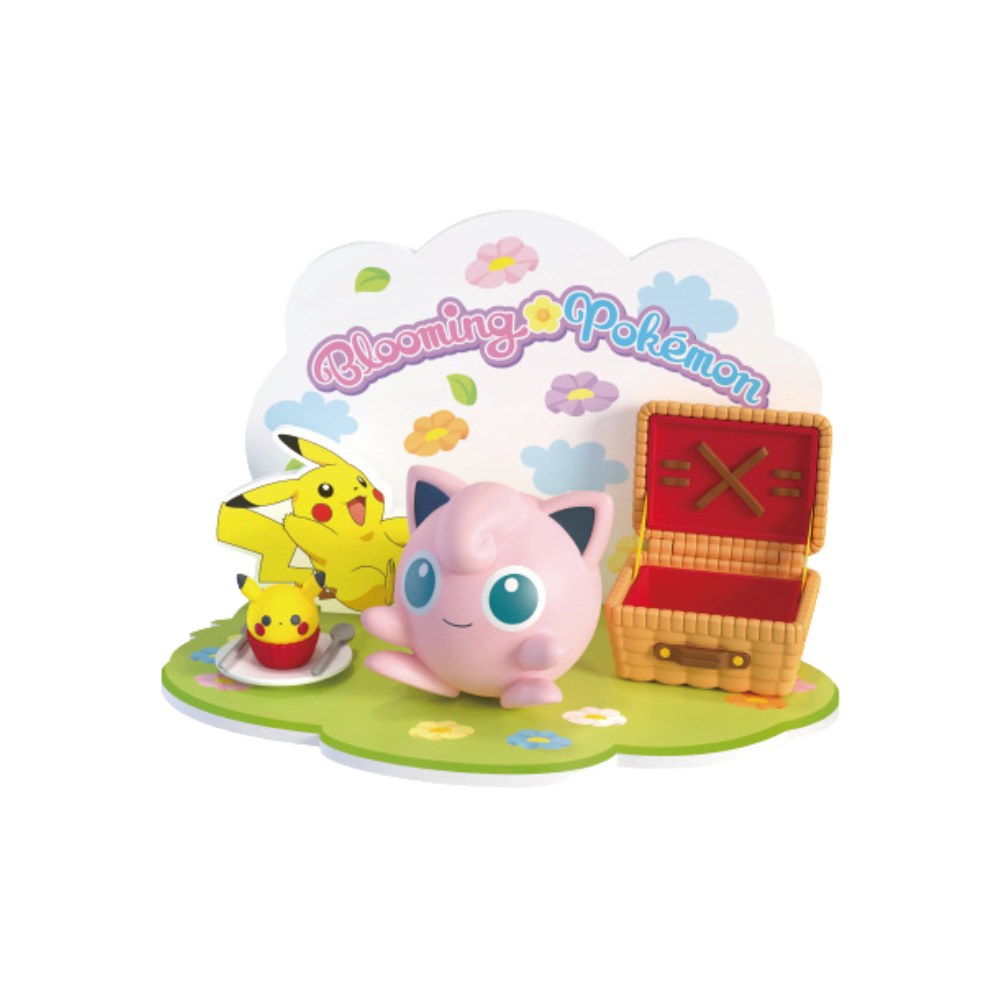 POKEMON JUEGO DE DECORACION DE ESCENA 3D DE JIGGLYPUFF - 1