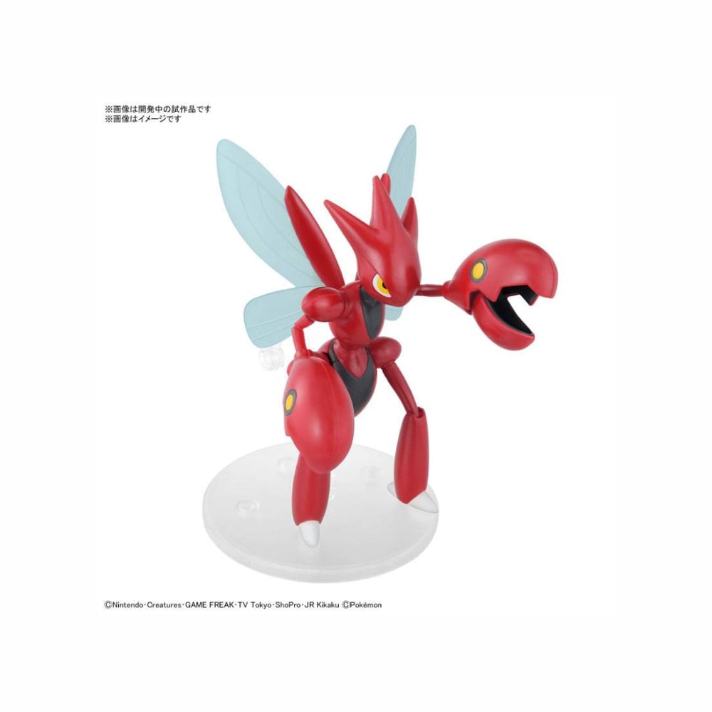 POKEMON PLAMO SCIZOR ARMABLE ARTICULABLE - 5