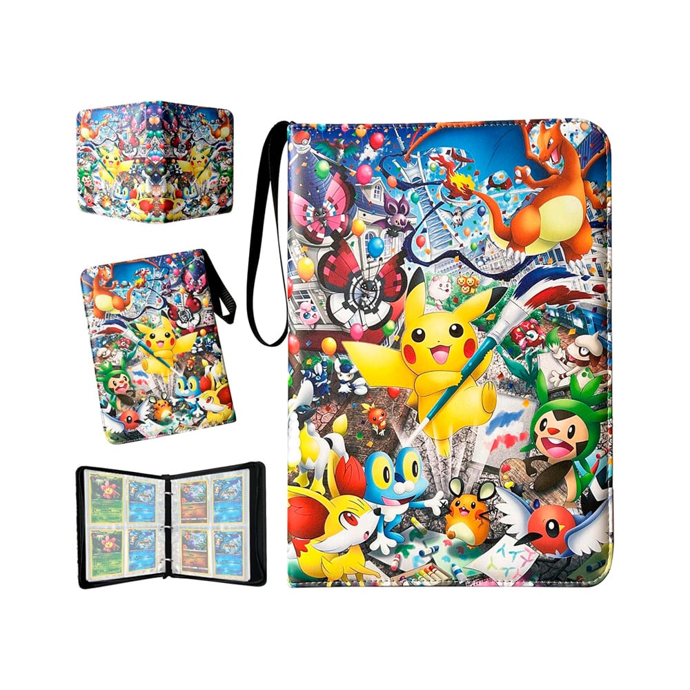 Folder 4 Pocket 400 cartas Carnaval Pikachu - 2