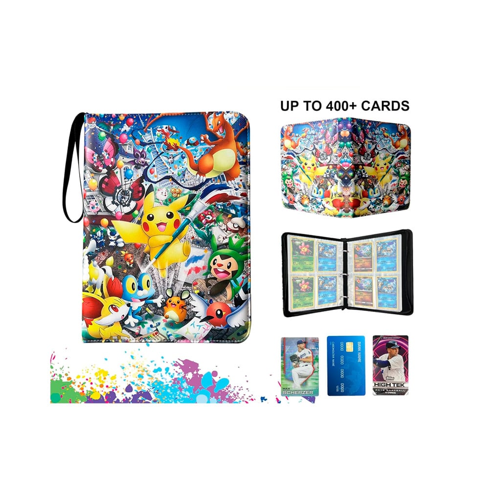 Folder 4 Pocket 400 cartas Carnaval Pikachu - 3