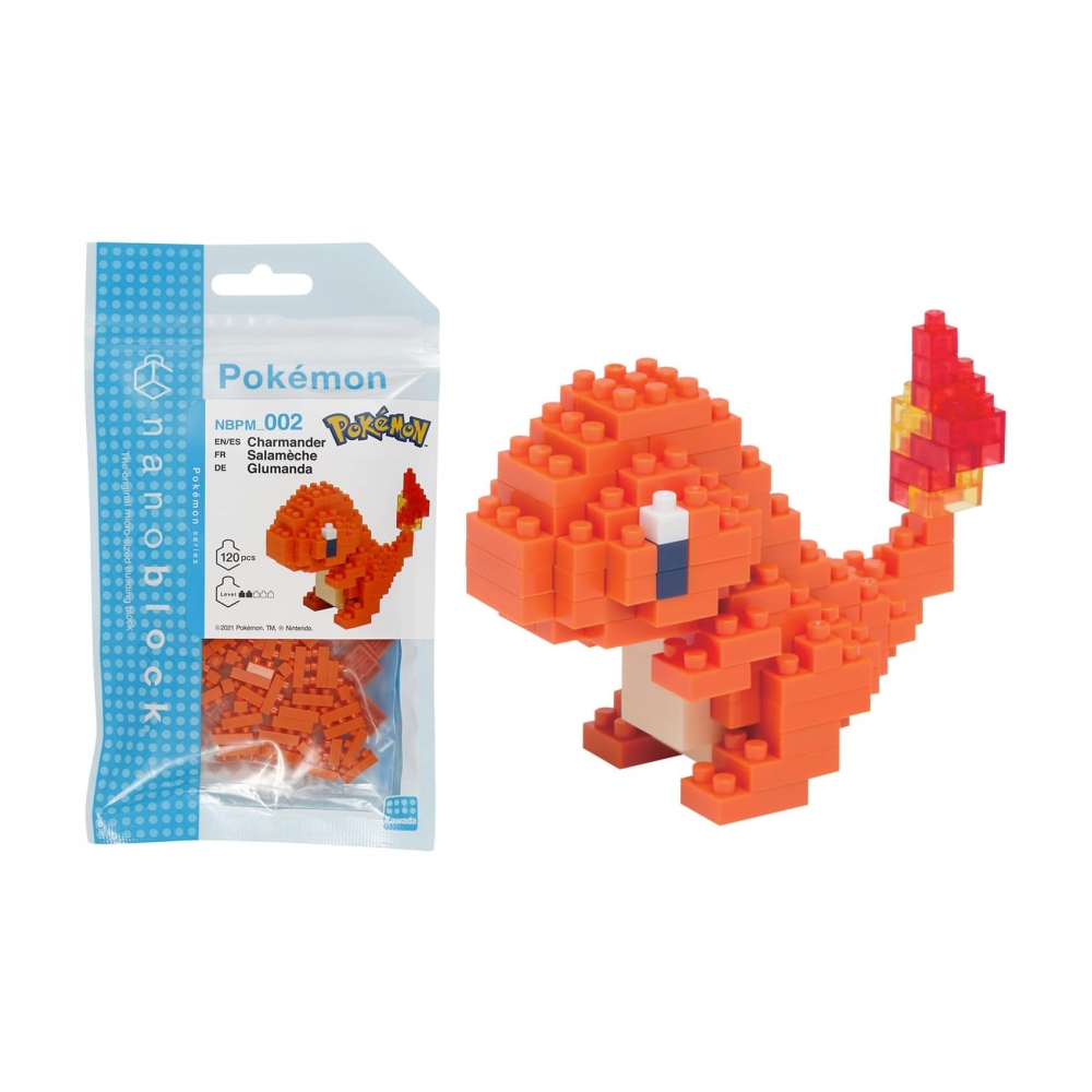POKEMON NANOBLOCK CHARMANDER 120 PIEZAS - 1