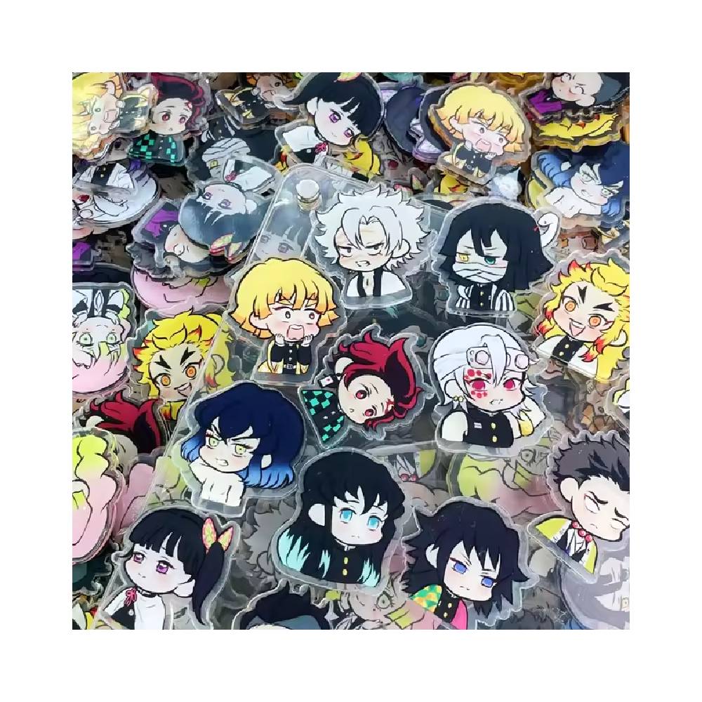 ACRILICOS AL AZAR 10 UNIDADES DE DEMON SLAYER - 1