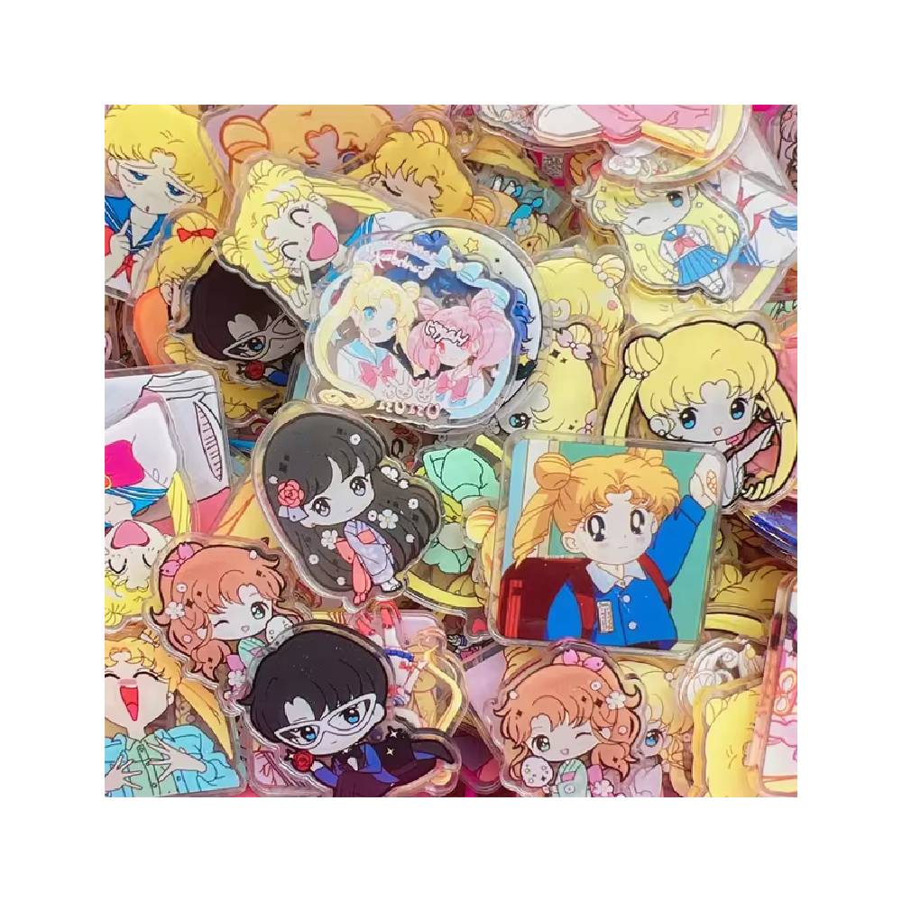 ACRILICOS AL AZAR 10 UNIDADES DE SAILOR MOON - 1