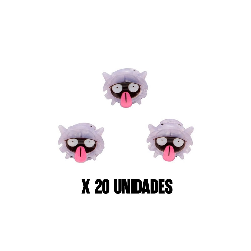 POKEMON SET DE 20 GANCHOS SHELLDER - 1