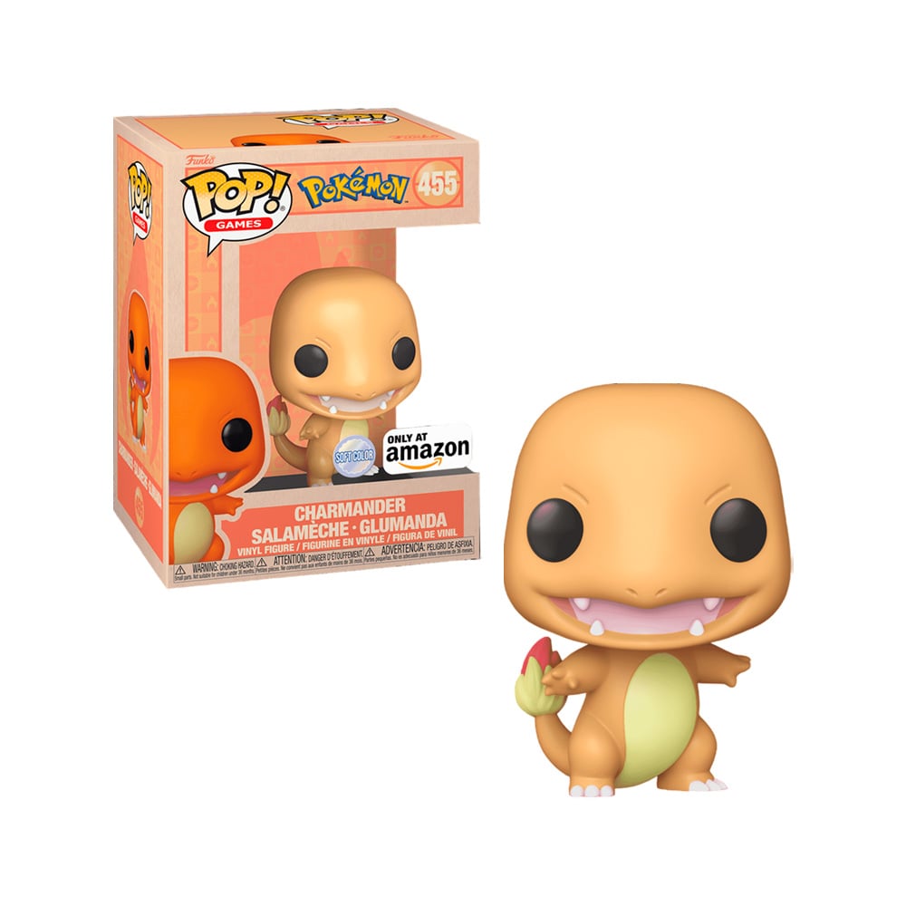 FUNKO POKEMON CHARMANDER SOFTCOLOR EXCLUSIVO - 1