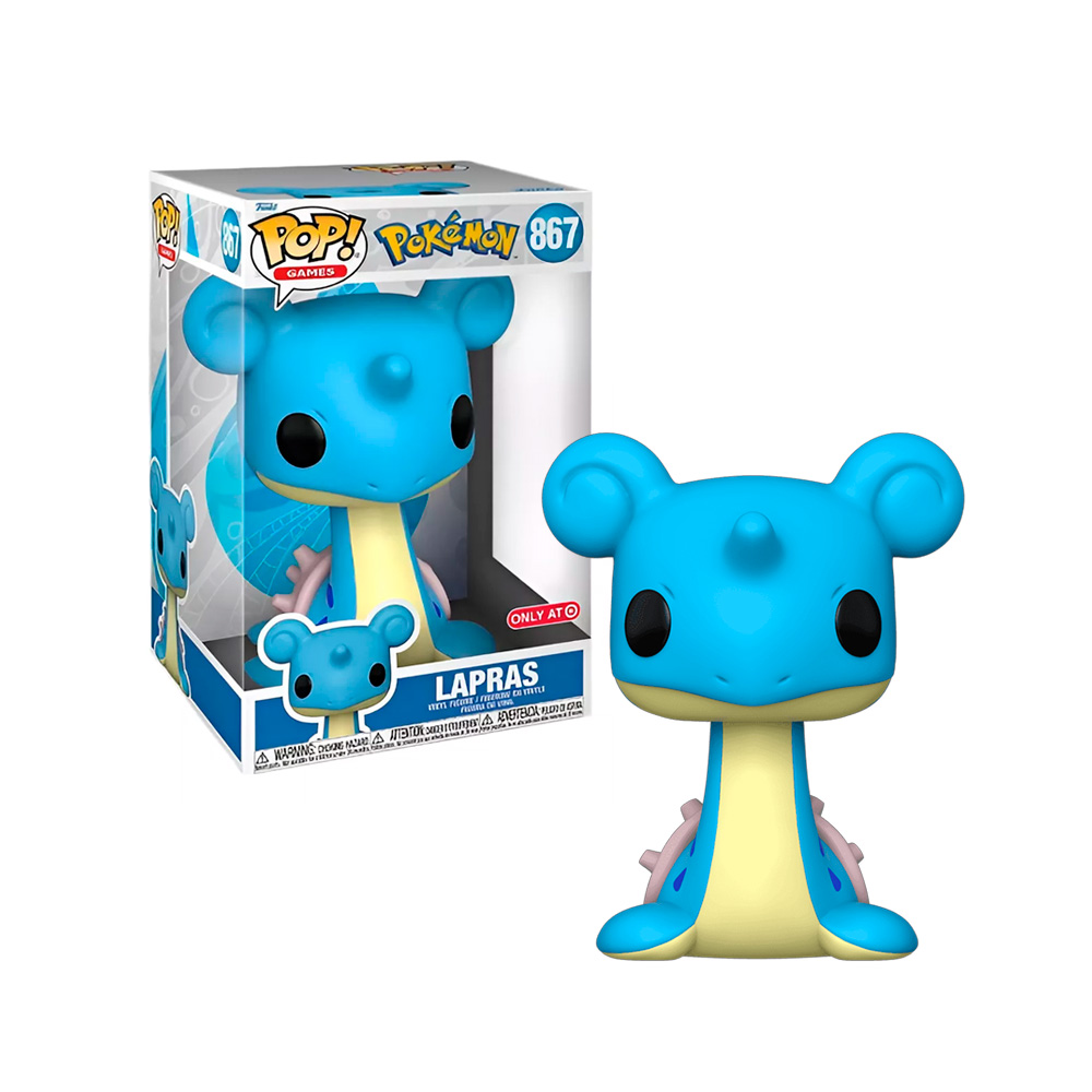 POKEMON FUNKO LAPRAS JUMBO 867 EXCLUSIVO TARGET USA - 1