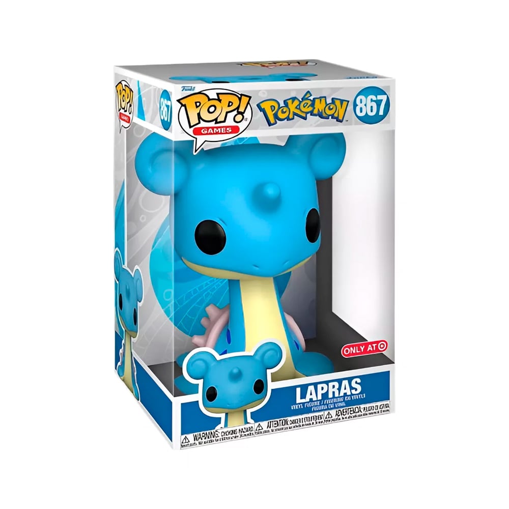 POKEMON FUNKO LAPRAS JUMBO 867 EXCLUSIVO TARGET USA - 3