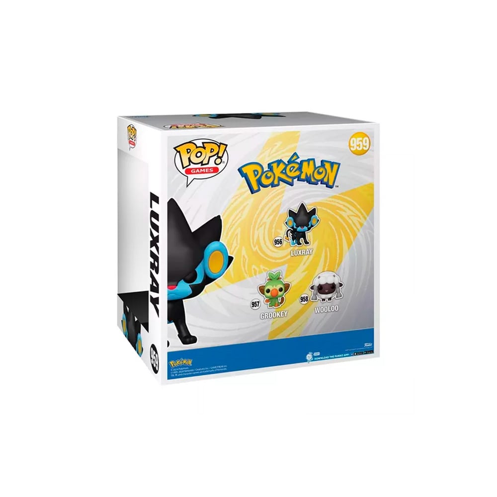 POKEMON FUNKO POP JUMBO LUXRAY EXCLUSIVO TARGET - 4
